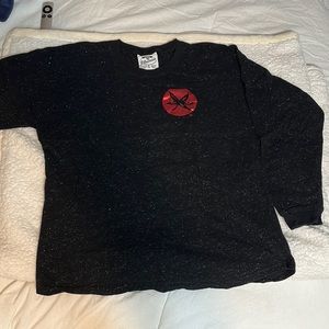 Ohio State Sparkly Black Long Sleeve Shirt